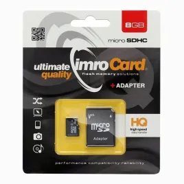 karta-pamieci-imro-microsd-8gb-z-adapterem-sd