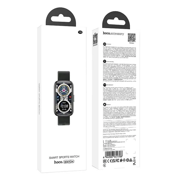 hoco-smartwatch-ip68-y25-czarny-kolor-czarny