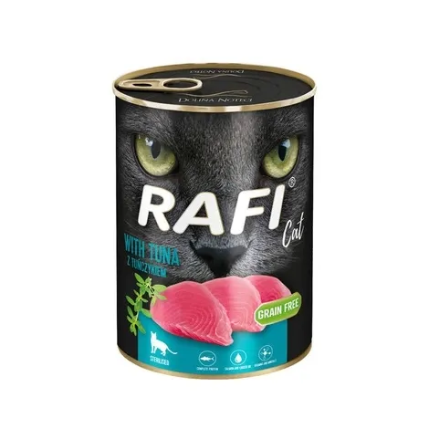 Dolina Noteci Rafi Cat Sterilised Tuńczyk Mokra Karma Dla Kota 400g