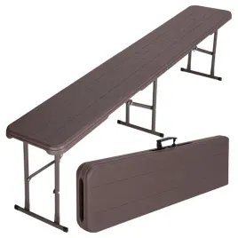 lawka-cateringowa-skladana-woodland-brazowa-183-cm