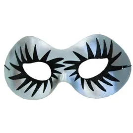 maska-dlugie-rzesy-srebrna-bal-karnawal-tajemnicza