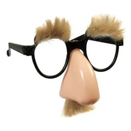 okulary-z-nosem-brazowe-brwi-wasy-charakteryzacja