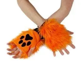 rekawiczki-lapy-rudy-lisek-chytrusek-wlochate