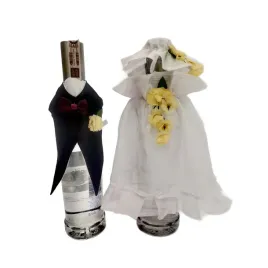 ubranko-ozdoba-na-butelke-suknia-frak-kapelusz-zol