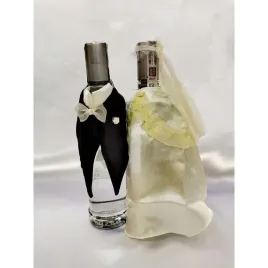 ubranko-ozdoba-na-butelke-suknia-frak-ecri
