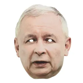 maska-papierowa-jaroslaw-kaczynski-prezes