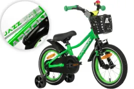 rower-dzieciecy-14-karbon-jazz-zielony-neonowy-r25