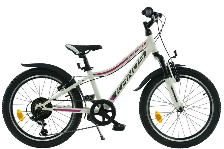Rower dziecięcy 20" KANDS SMART biały - różowy R24