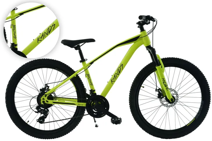 Rower MTB 26" KANDS BROSWAY rama 15" żółty R26