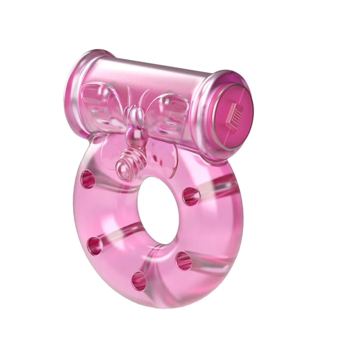 vibrating-cock-ring-and-condom-set-pink