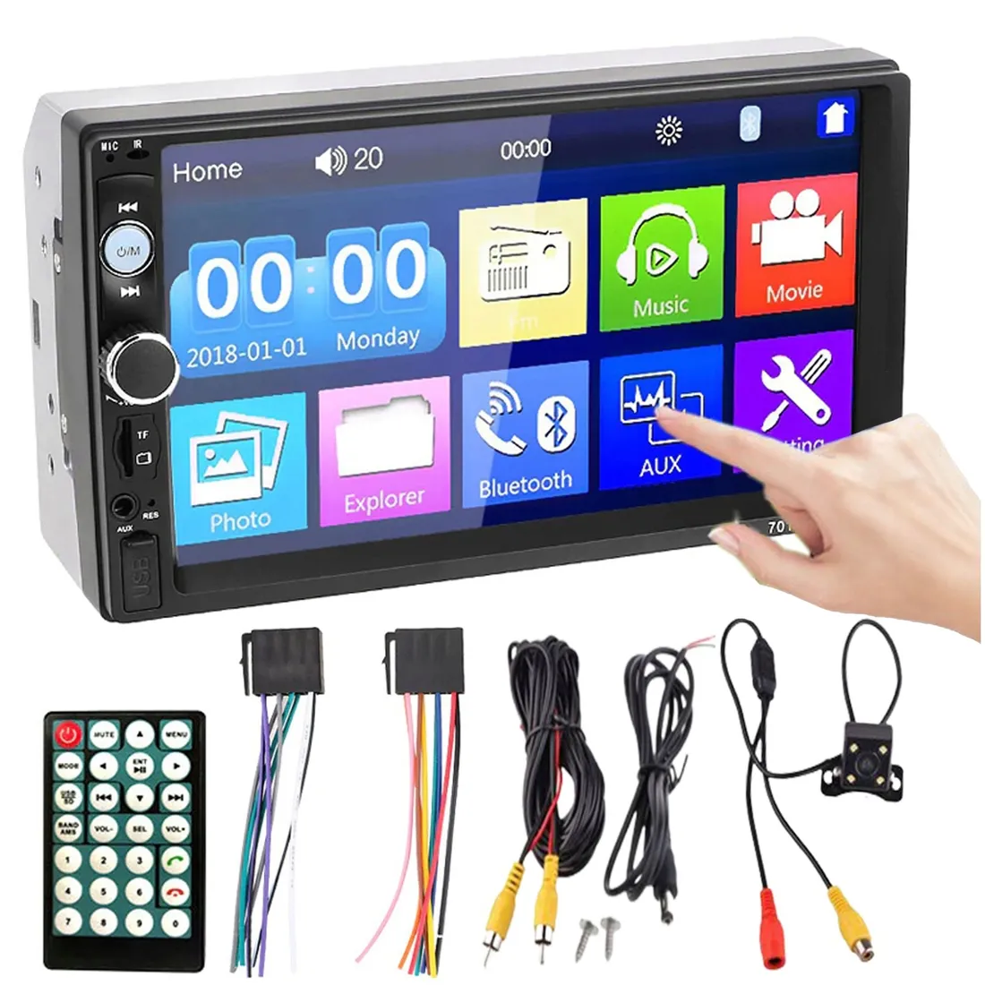 radio-samochodowe-bluetooth-2din-usb-dotyk