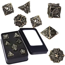 kostki-kosci-wieloscienne-do-gry-dungeons-and-dragons-metalowe-zestaw-7-szt