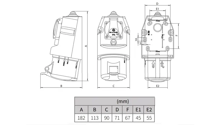 gniazdo-elektryczne-scienne-sez-szary-marka-sez