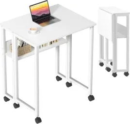 biurko-komputerowe-skladane-stolik-na-kolkach-z-szuflada-male-63-x-50-cm