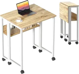 biurko-komputerowe-skladane-stolik-na-kolkach-z-szuflada-male-63-x-50-cm