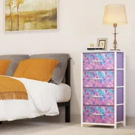komoda-4-szuflady-metalowa-rama-45x30x95cm-idealna-do-pokoju-dzieciecego