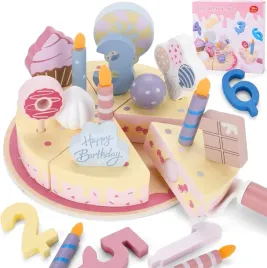 drewniana-zabawka-dla-dzieci-drewniany-tort-do-krojenia-zabawka-do-udawania