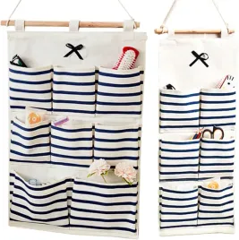organizer-zestaw-wiszacych-toreb-w-paski-6-8-kieszeni-bawelna-len-zestaw-2