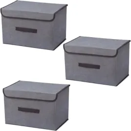 organizery-pudelka-skladane-do-przechowywania-z-uchwytami-z-klapa-szare