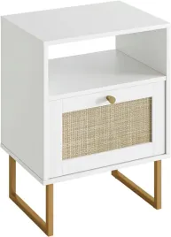 stolik-nocny-pomocniczy-boczny-kawowy-szuflady-drewniany-bialy-40-cm