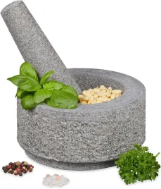 mozdzierz-kuchenny-z-tluczkiem-granit-duzy-ziola