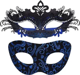 maska-maseczka-karnawalowa-wenecka-halloween-dla-par-zestaw-2-sztuki