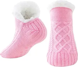 skarpetki-na-zime-antyposlizgowe-grube-puchate-rozowe-unisex-prezent