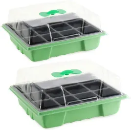 Zdjęcie produktu TACE STARTOWE DO UPRAWY MAŁYCH ROŚLIN MINI SZKLARNIE 2 SZT