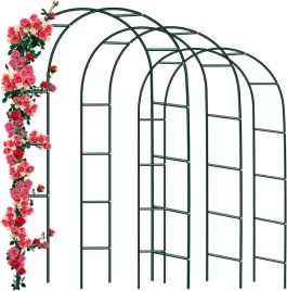 pergola-ogrodowa-metalowa-tarasowa-podpora-do-pnaczy-winogron-roz-zielona