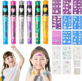 tatuaze-brokatowe-dla-dzieci-zestaw-86-szablonow-6-kolorow-prezent