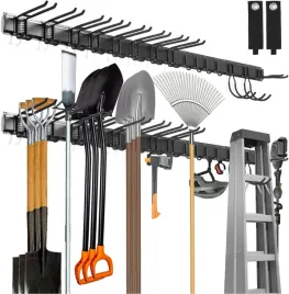 organizer-na-narzedzia-scienny-203cm-15-haczykow-2-pasy-garage-regal-czarny