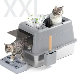 kuweta-dla-kota-ze-stali-nierdzewnej-xxl-26l-z-akcesoriami-zamknieta
