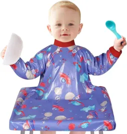 sliniaczek-dla-niemowlat-dzieci-2w1-z-rekawami-i-oslona-na-krzeselko