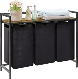 kosz-na-pranie-trzykomorowy-rustykalny-loft-z-polka-120l