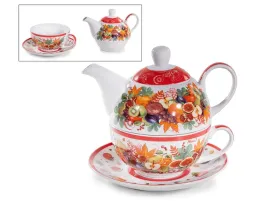 zestaw-dzbanek-370ml-filizanka-240ml-talerzyk-liscie-i-owoce