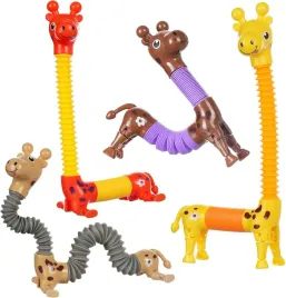 zabawka-zyrafa-teleskopowa-przyssawka-edukacyjna-sensoryczna-zestaw-4-sztuk