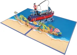 kartka-rozkldana-lodz-3d-upominkowa-urodzinowa-walentynkowa-boze-narodzenie