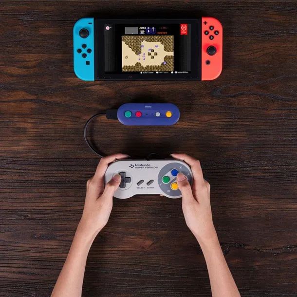 gra-bez-kabli-retro-padem-na-switch-8bitdo-gbros-kod-producenta-kontroler-8bitdo-gra-bez-kabli-typ-pad