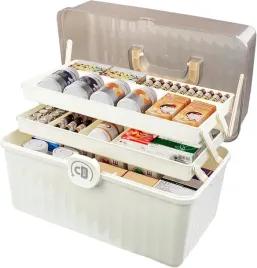 organizer-kasetka-do-lekow-i-artykulow-medycznych-3-poziomowy-bialy-31cm