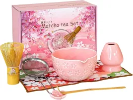 zestaw-do-japonskiej-herbaty-matcha-zestaw-do-robienia-matchy-rozowy