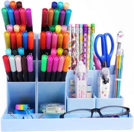 organizer-na-biurko-na-dlugopisy-akcesoria-szkolne-wielofunkcyjny-niebieska