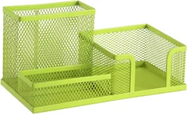 organizer-na-biurko-na-dlugopisy-karteczki-na-przybory-limonkowy-szkolny