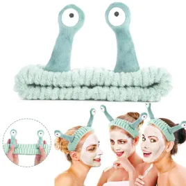opaska-kosmetyczna-do-wlosow-pluszowa-slimak-spa-makijaz-mycie-twarzy