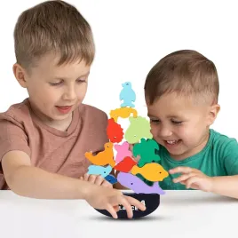 klocki-drewniane-edukacyjne-balansujace-zwierzeta-zoo-rownowaznia