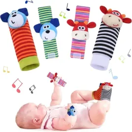 zabawka-skarpetki-grzechotki-na-nadgarstek-4-sztuki-grzechotek-niemowle