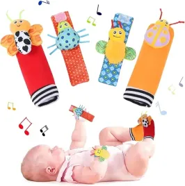 zabawka-skarpetki-grzechotki-na-nadgarstek-4-sztuki-grzechotek-niemowle