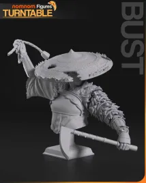 figurka-atsu-ghost-of-yotei-popiersie-nomnom-figures-druk-3d-14k-prezent