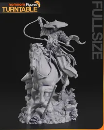 figurka-atsu-ghost-of-yotei-nomnom-figures-druk-3d-14k-prezent