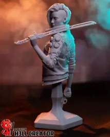 figurka-female-v-cyberpunk-2077-popiersie-h3ll-creator-druk-3d-14k-prezent