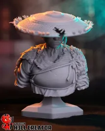 figurka-atsu-ghost-of-yotei-popiersie-h3ll-creator-druk-3d-14k-prezent
